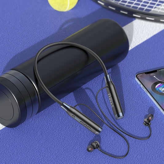 Manos libres Bluetooth HOCO ES62, A2DP, Negro