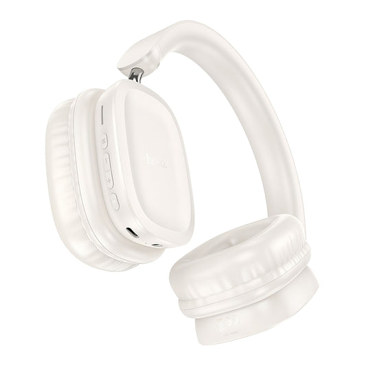Manos libres Bluetooth HOCO W51 Delightful, A2DP, Blanco