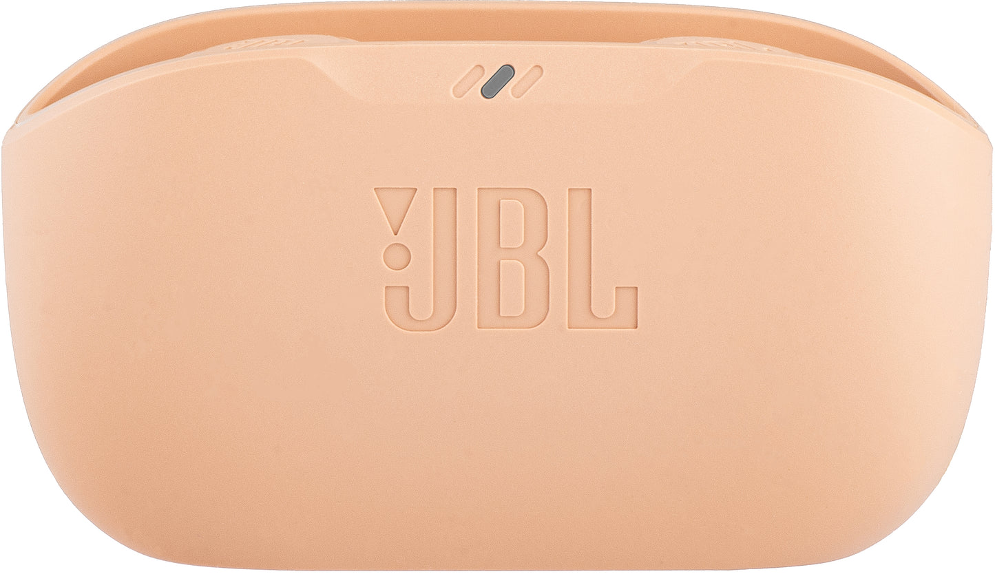 Auriculares manos libres Bluetooth JBL Wave Buds, TWS, Beige JBLWBUDSBEG