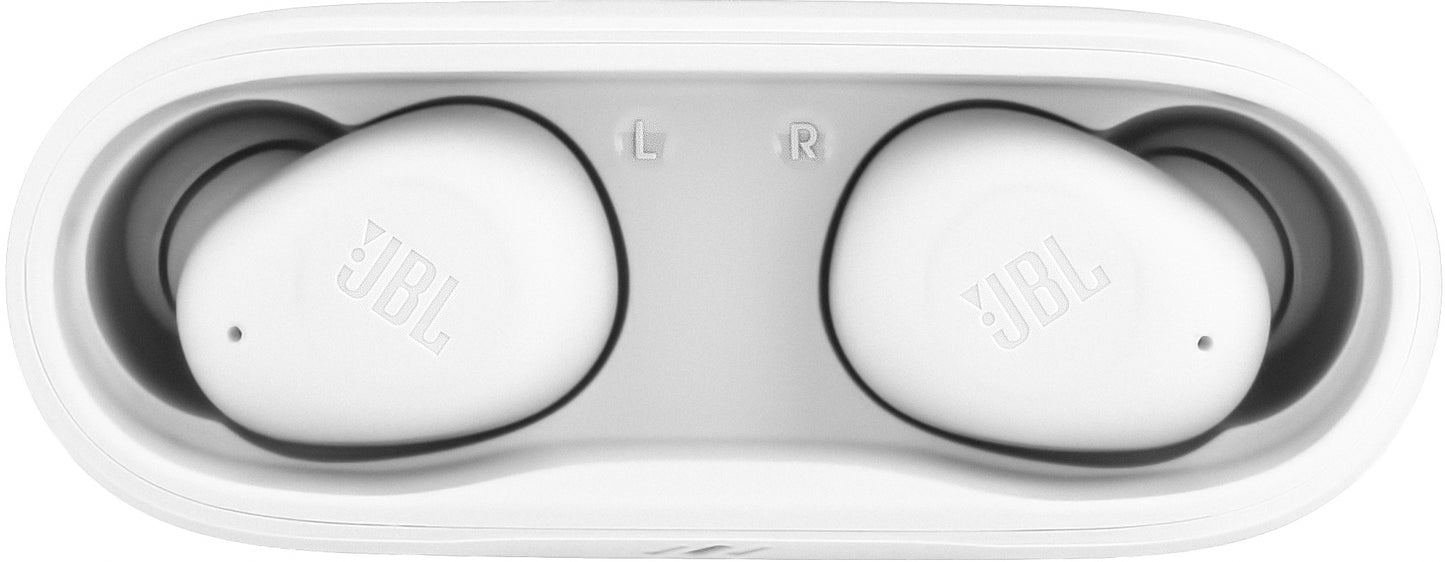 Manos libres Bluetooth JBL Wave Buds, TWS, Blanco JBLWBUDSWHT