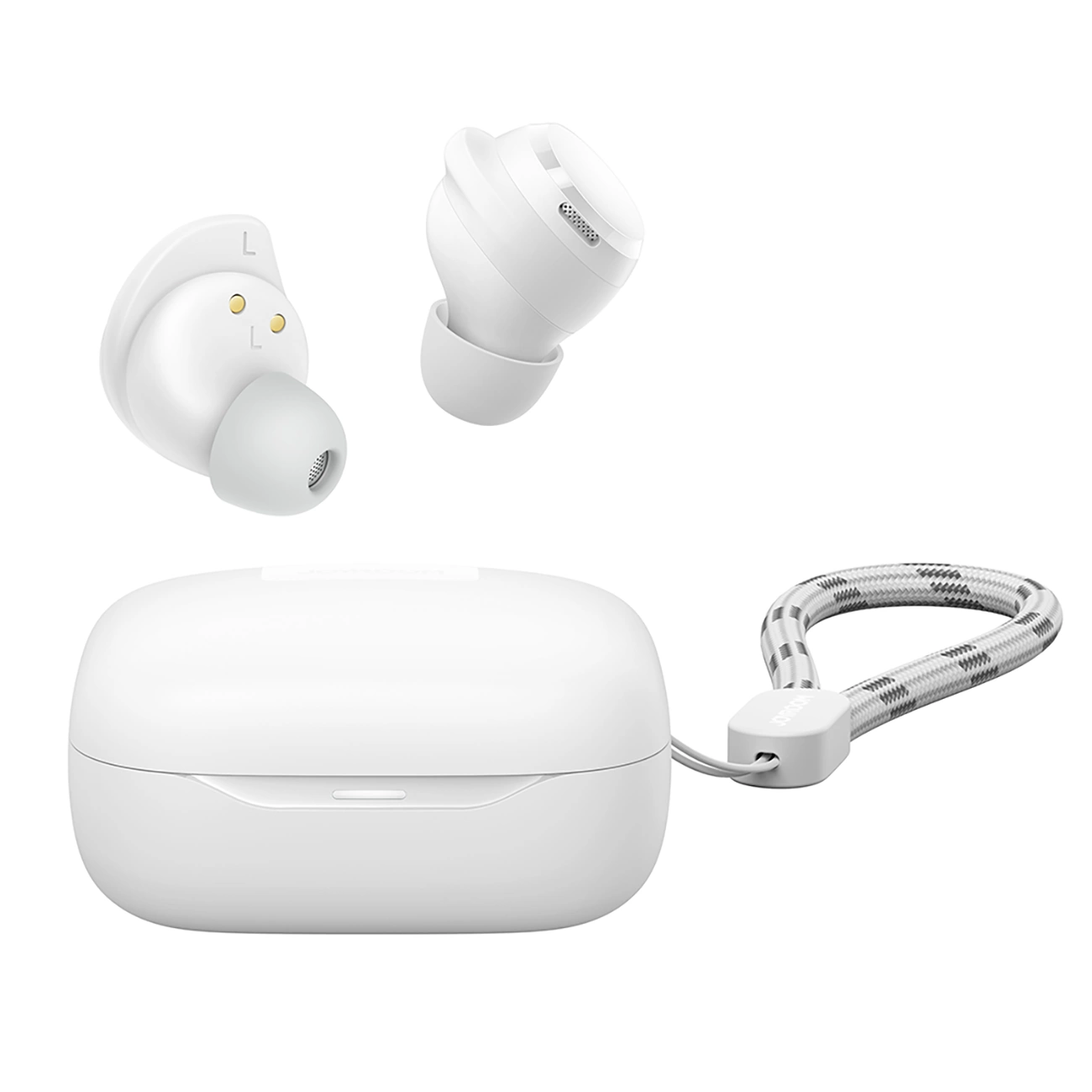 Manos libres Bluetooth Joyroom Jdots JR-DB3, TWS, Blanco