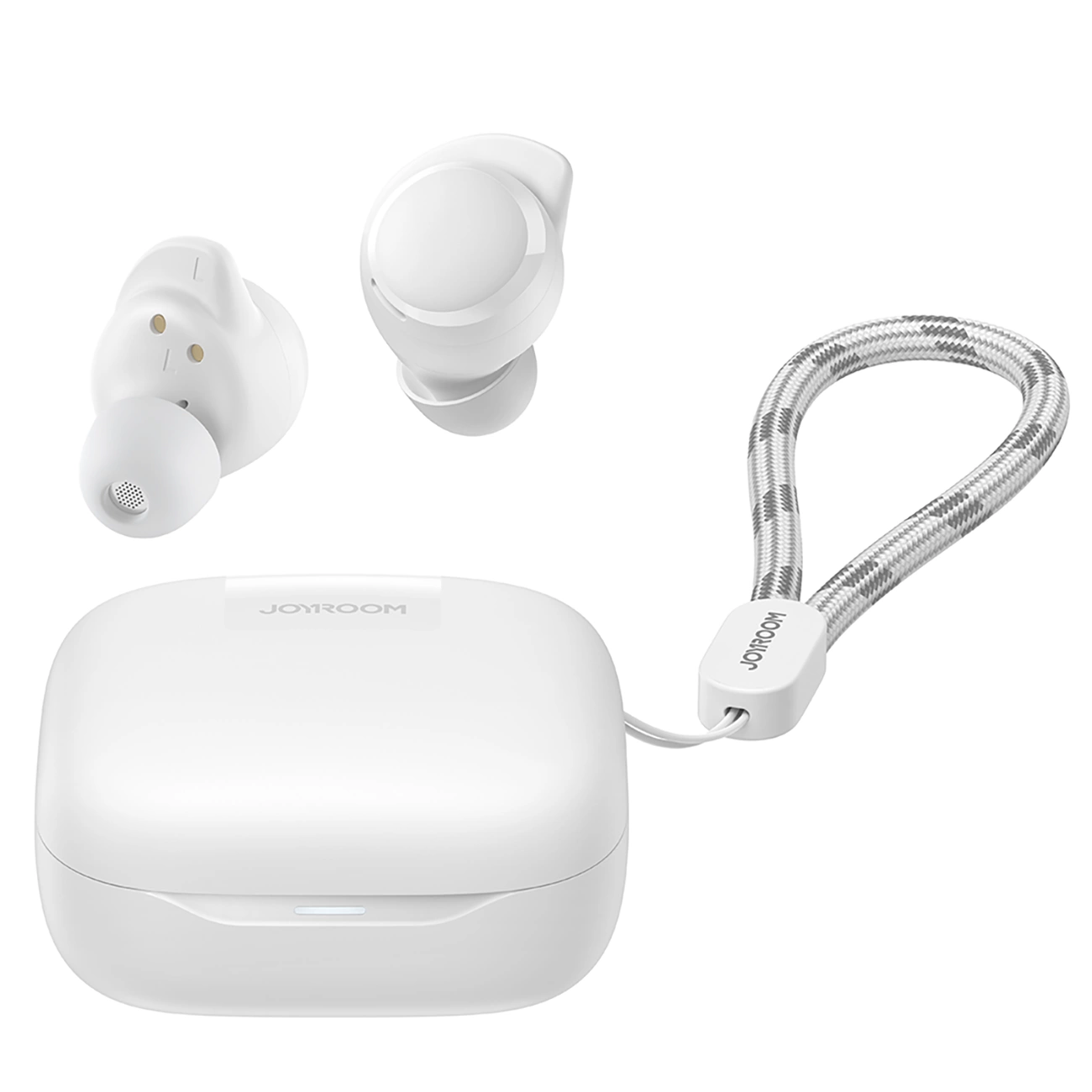 Manos libres Bluetooth Joyroom Jdots JR-DB3, TWS, Blanco