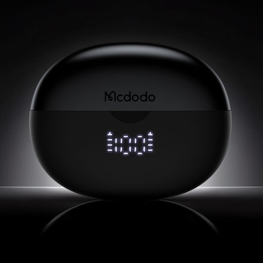 Manos libres Bluetooth McDodo HP-8160 Air O3, TWS, Negro