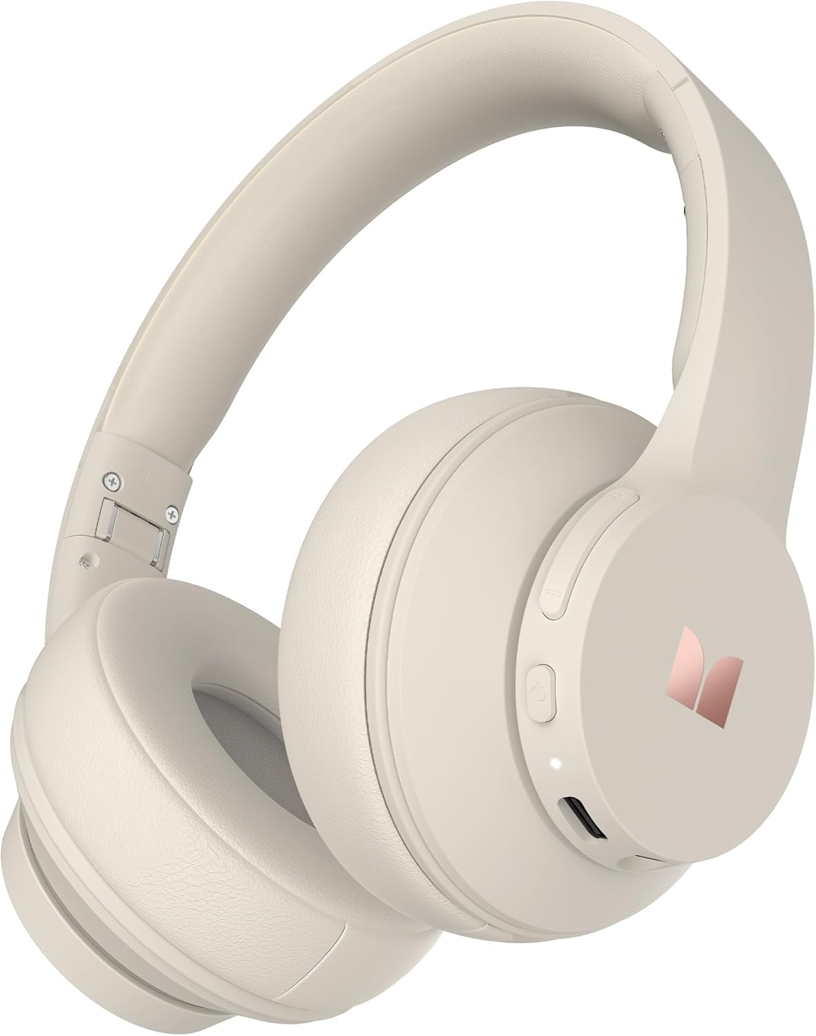 Manos libres Bluetooth Monster Mission 100, MultiPoint, A2DP, ANC, Blanco