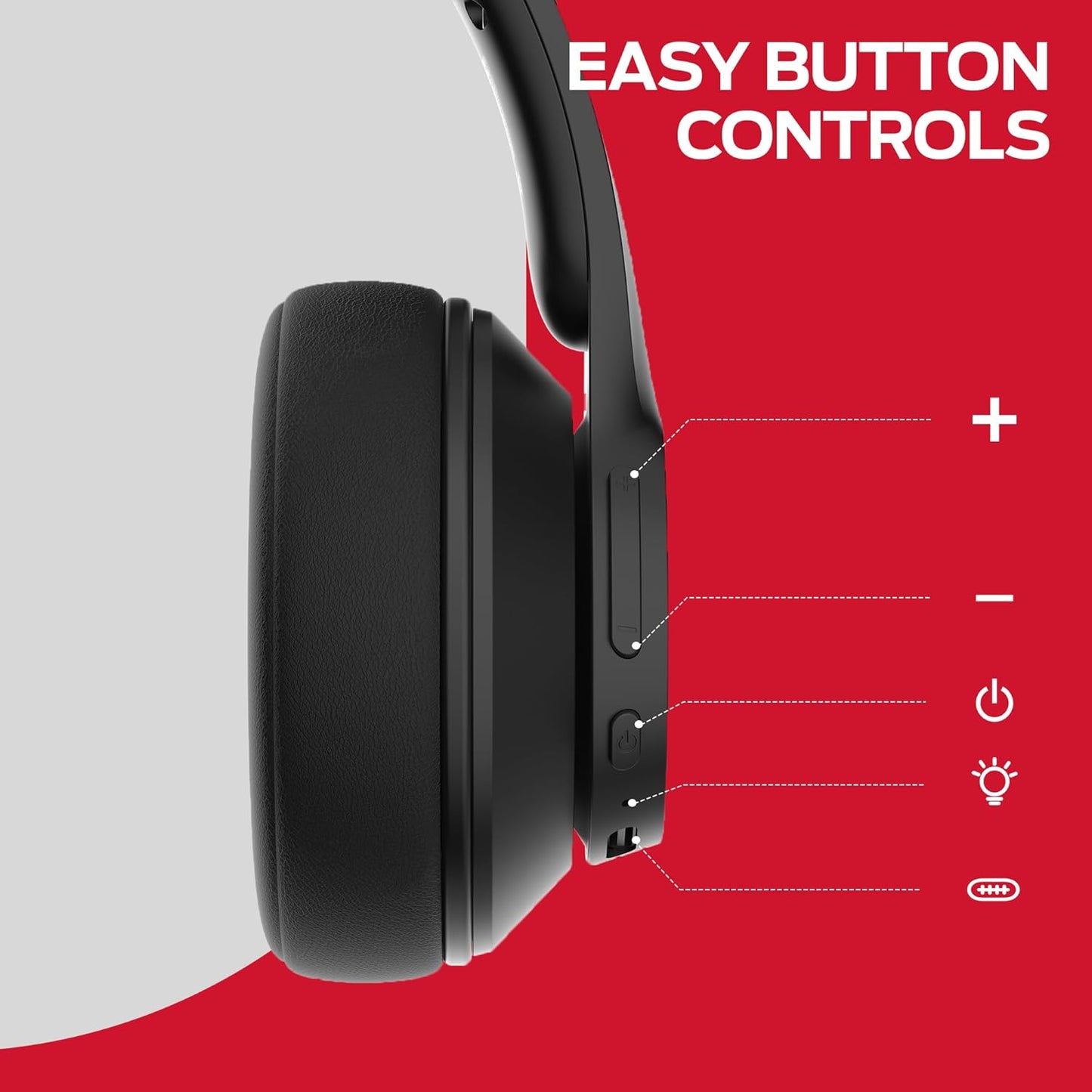 Manos libres Bluetooth Monster Mission 100, MultiPoint, A2DP, ANC, Negro