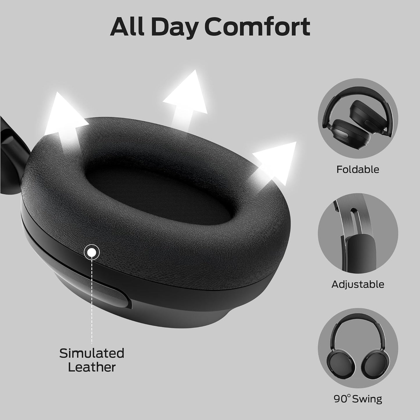 Manos libres Bluetooth Monster Persona 3rd, MultiPoint, A2DP, ANC, Negro