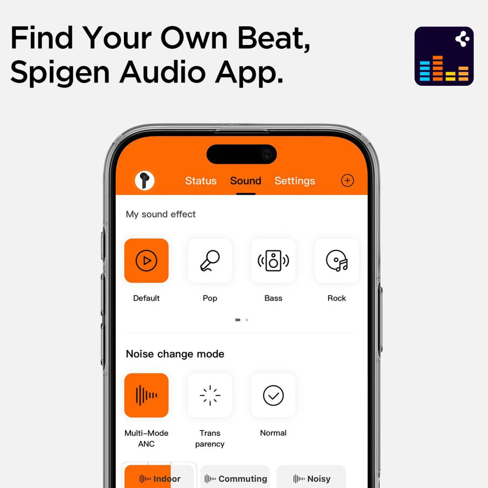 Handsfree Bluetooth Spigen SA2400, TWS, ANC, Blanco