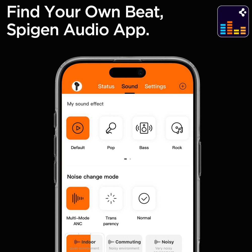 Handsfree Bluetooth Spigen SA2401, TWS, ANC, Blanco