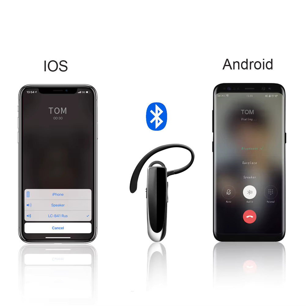 Manos libres Bluetooth Techsuit CB1 UrbanEar, A2DP, Negro