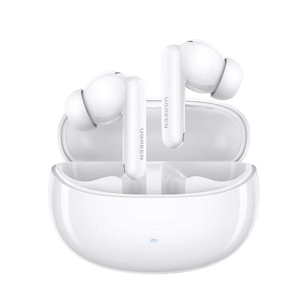 Manos libres Bluetooth UGREEN HiTune T3 Pro WS206, TWS, ANC, MultiPoint, Blanco