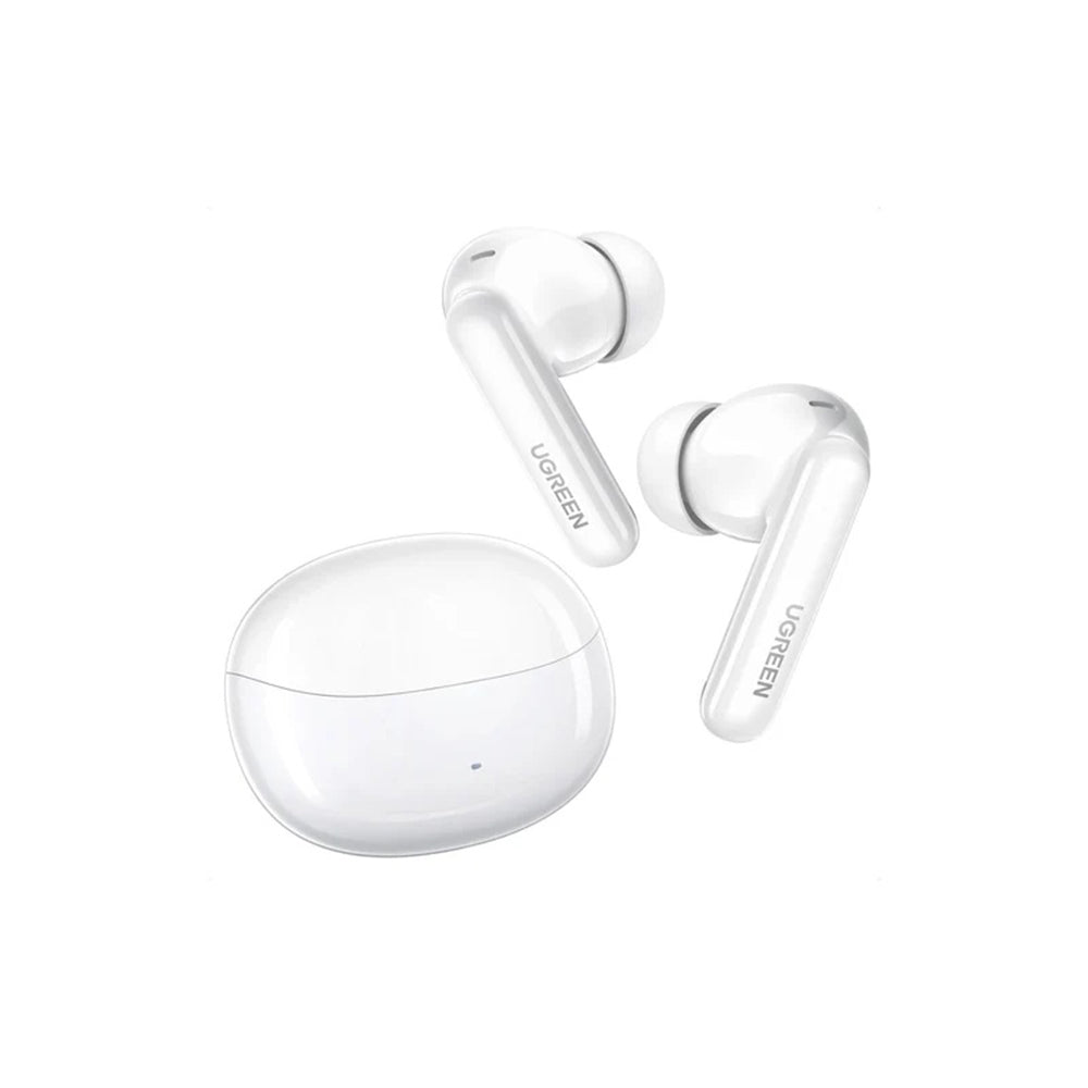 Manos libres Bluetooth UGREEN HiTune T3 Pro WS206, TWS, ANC, MultiPoint, Blanco