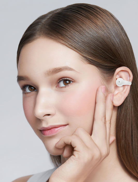 Manos libres Bluetooth XO Design G10, TWS, Blanco