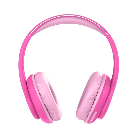Auriculares Bluetooth XO Design BE54 Cartoon Kids, A2DP, Rosa