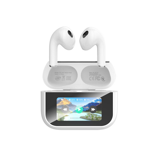 Manos libres Bluetooth XO Design X47 4ª Gen, TWS, Blanco