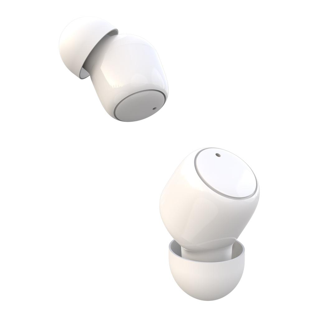 Manos libres Bluetooth XO Design G1, TWS, Blanco