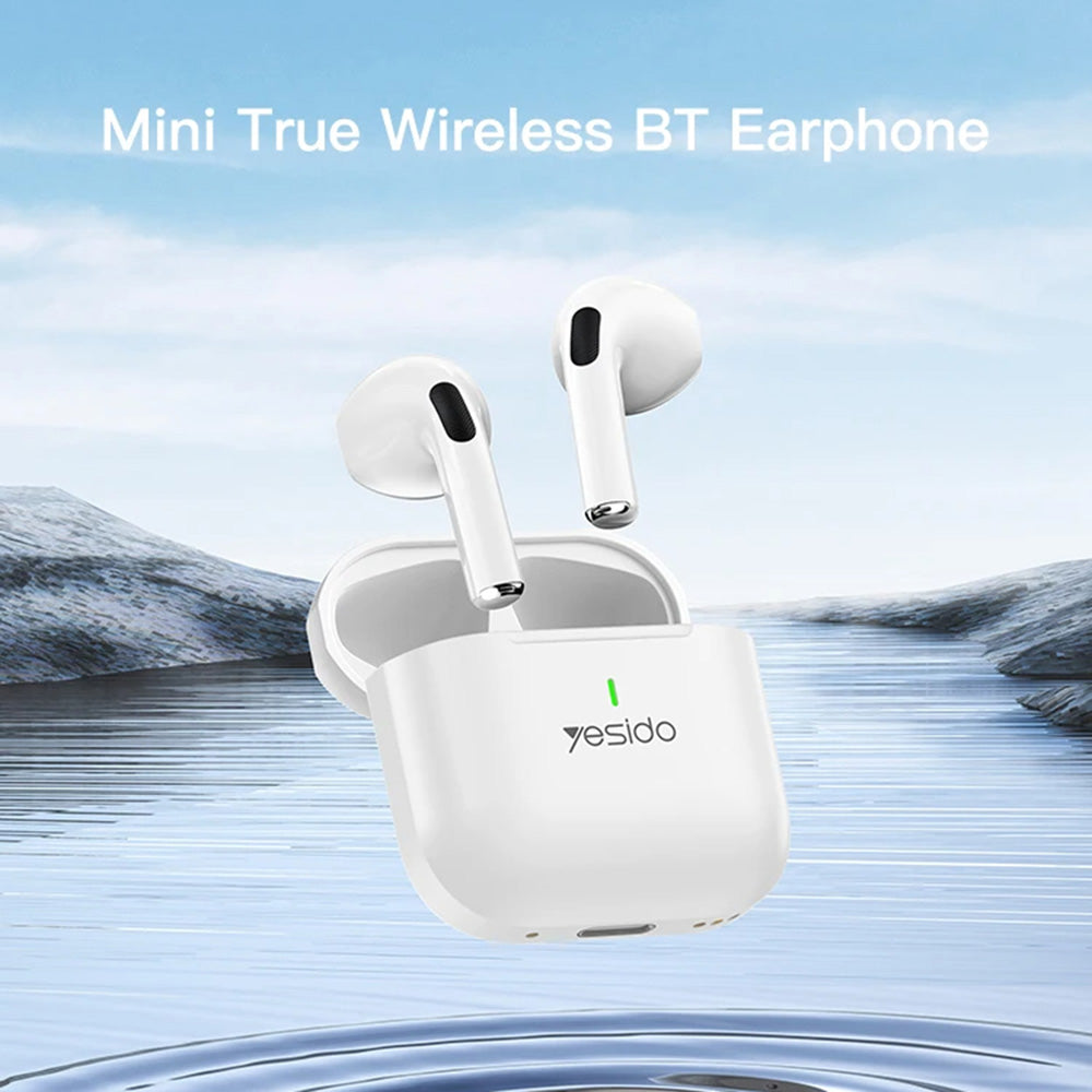 Manos libres Bluetooth Yesido TWS17, TWS, Blanco