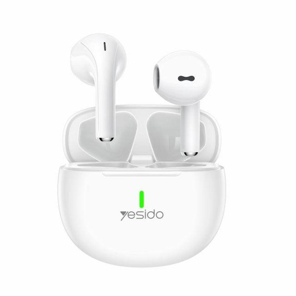 Manos libres Bluetooth Yesido TWS18, TWS, Blanco