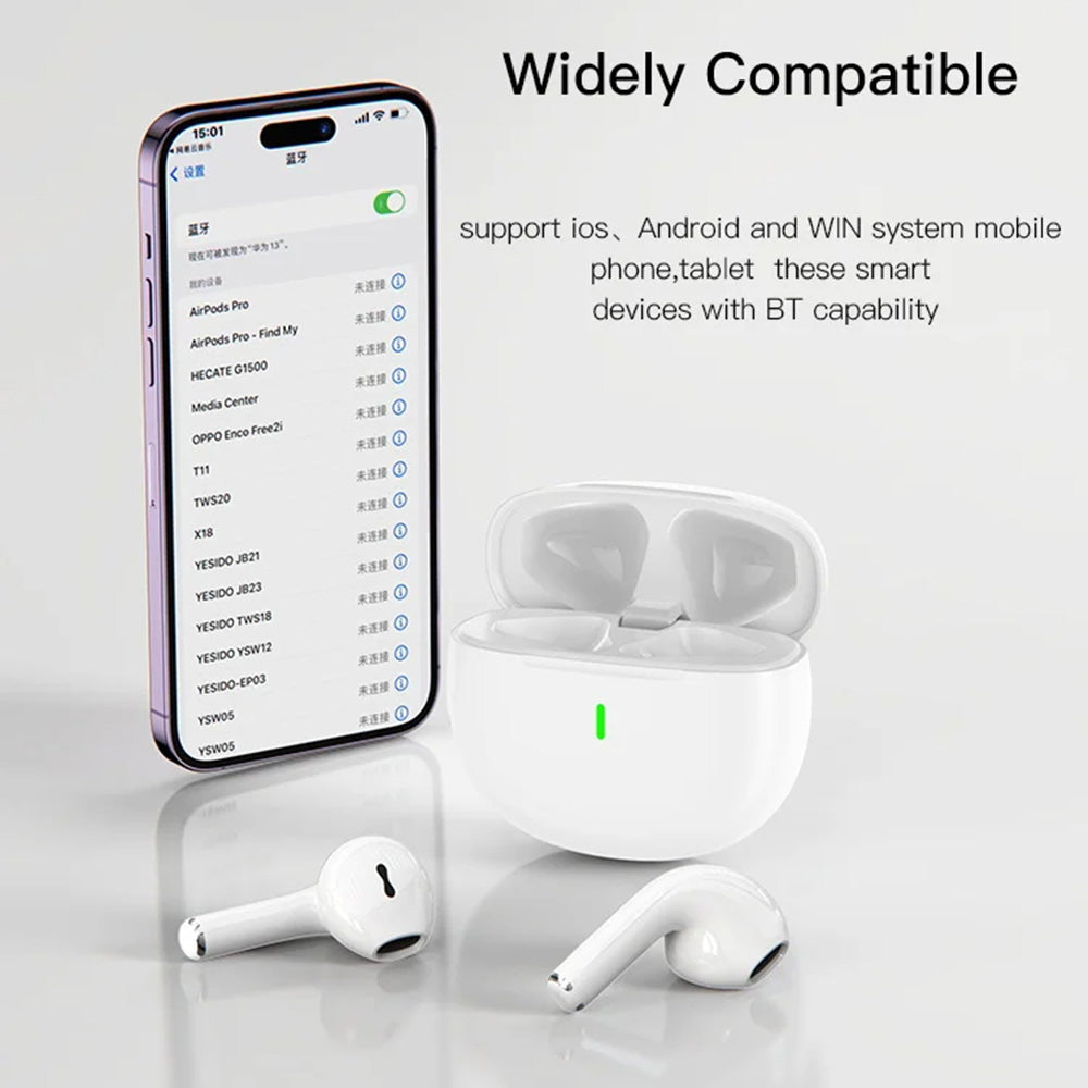 Manos libres Bluetooth Yesido TWS18, TWS, Blanco