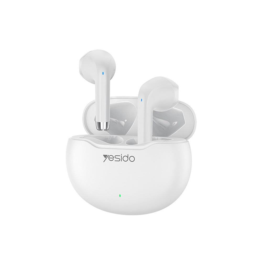 Manos libres Bluetooth Yesido TWS21, TWS, Blanco