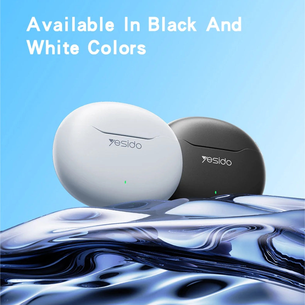 Manos libres Bluetooth Yesido TWS21, TWS, Blanco