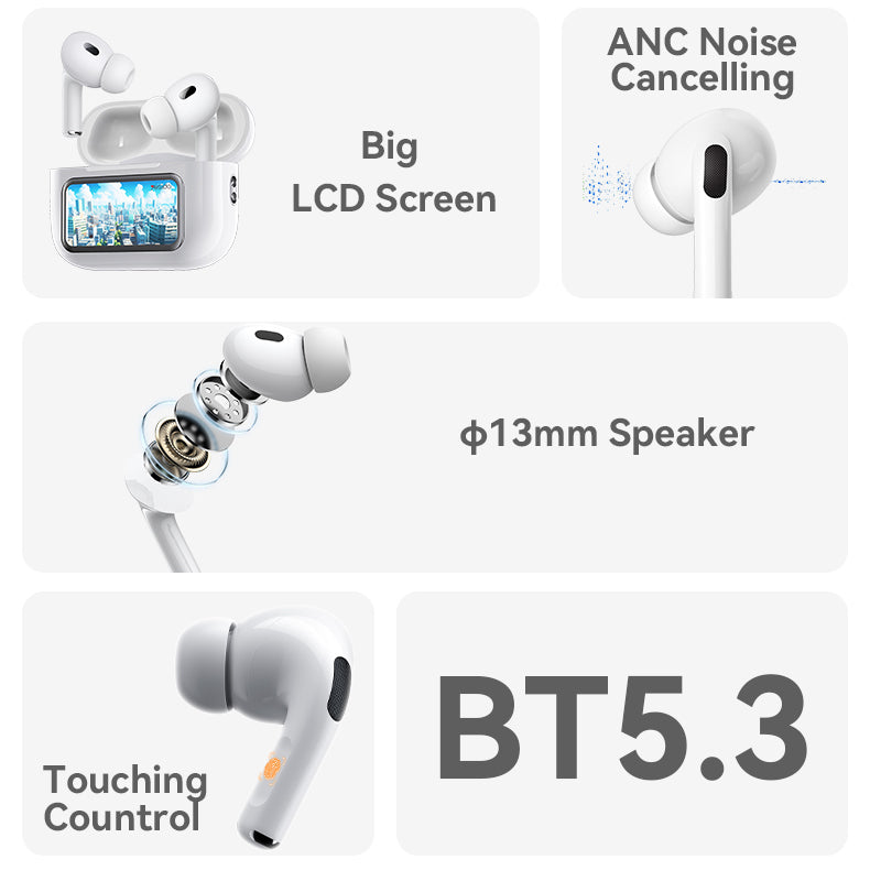 Manos libres Bluetooth Yesido TWS29, TWS, Blanco