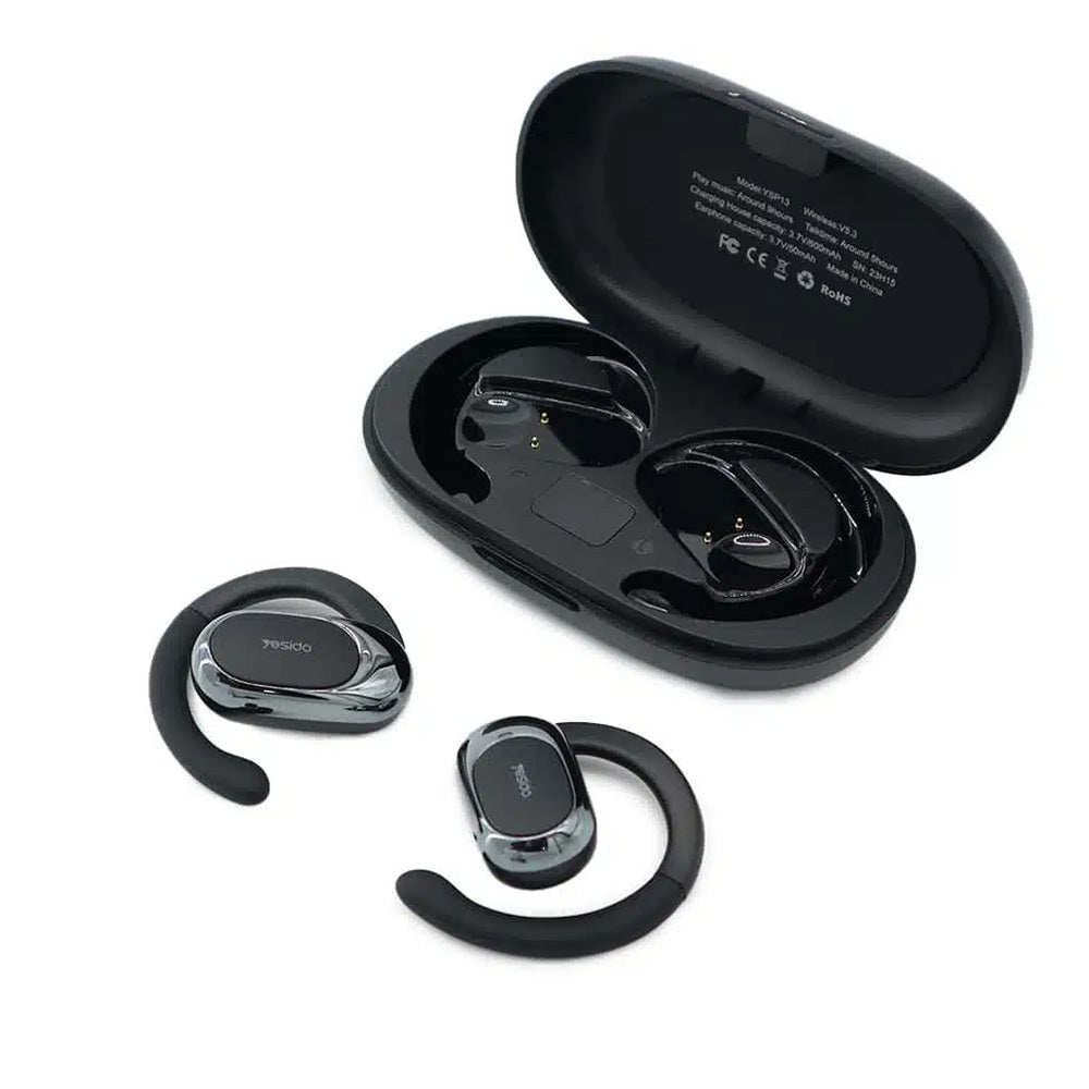 Handsfree Bluetooth Yesido YSP13, TWS, Negro