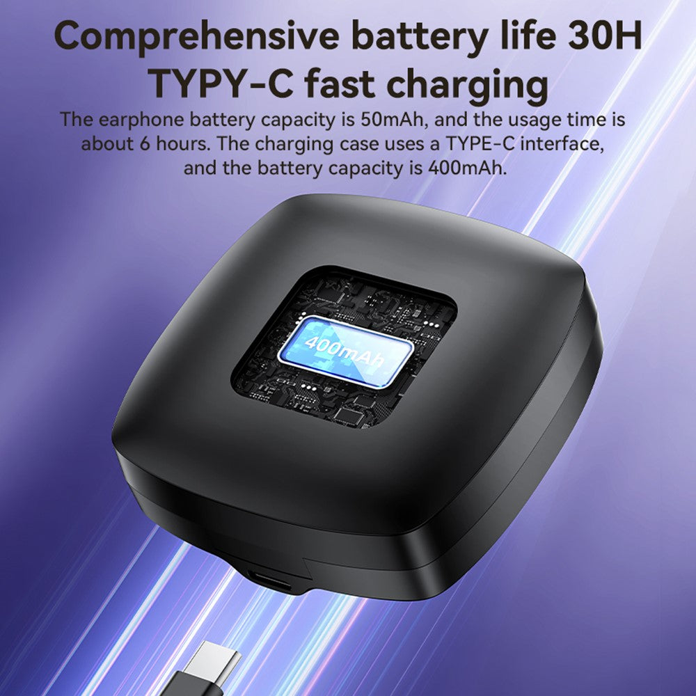 Manos libres Bluetooth Yesido YSP19 WH, TWS, Blanco