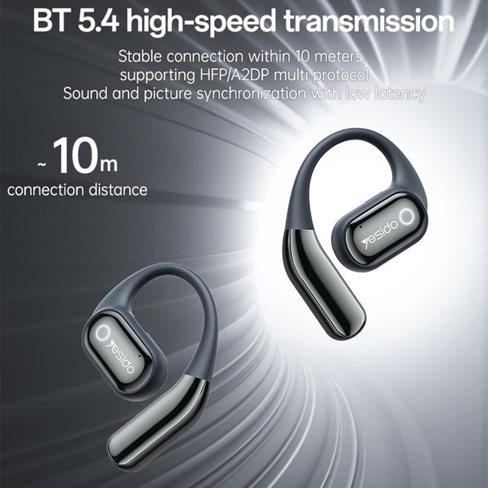 Manos libres Bluetooth Yesido YSP26, TWS, Negro