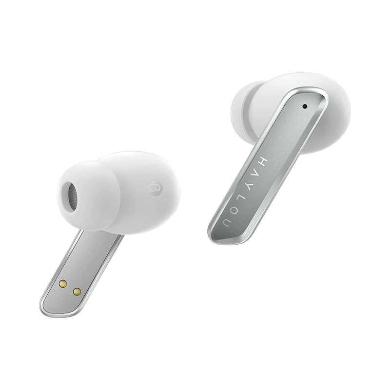 Manos libres Bluetooth Haylou W1, TWS, Plateado