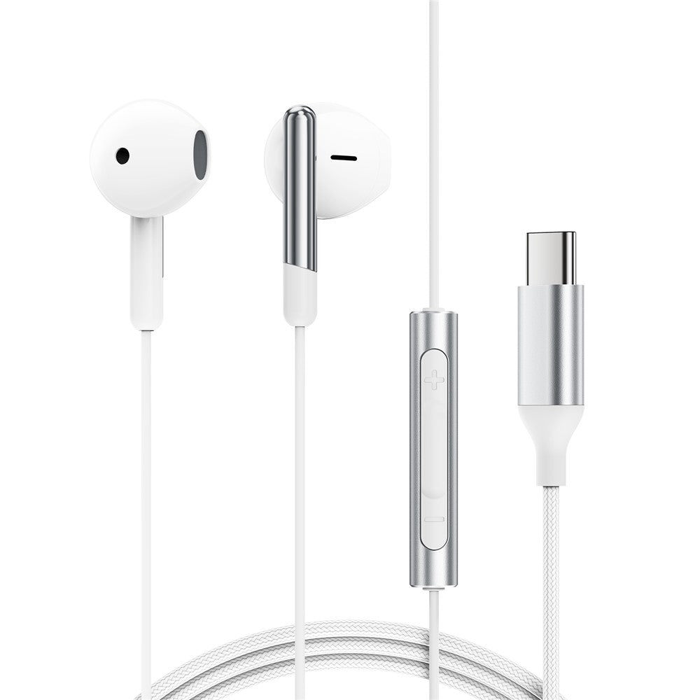 Manos libres USB-C Acefast L3, Blanco
