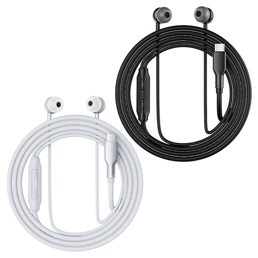 Manos libres USB-C Acefast L8, 1.2m, Gris