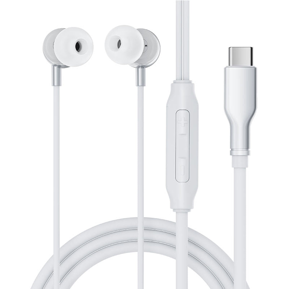 Manos libres USB-C Acefast L8, Gris