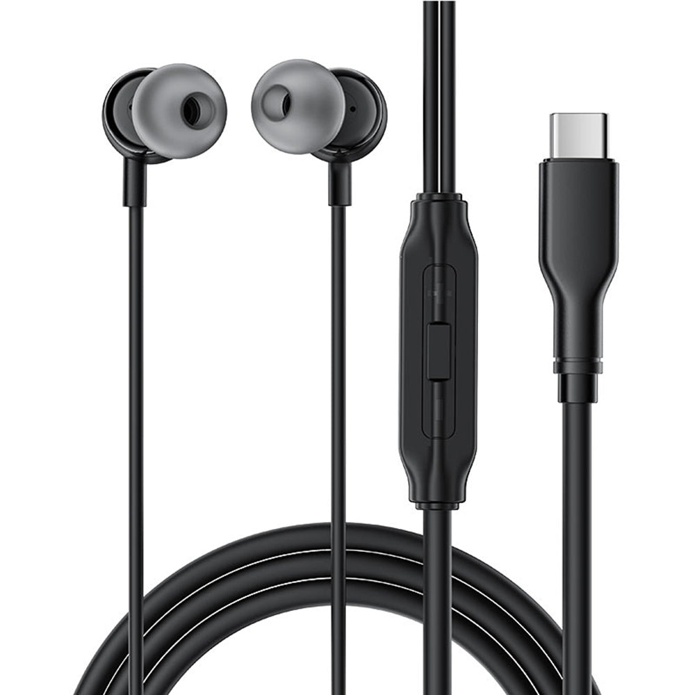 Manos libres USB-C Acefast L8, Negro