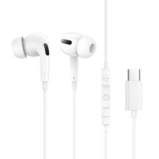 Manos libres USB-C Baseus Encok C18, Blanco NGCR030102