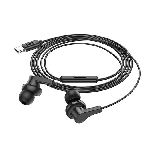 Manos libres USB-C HOCO M114, Negro
