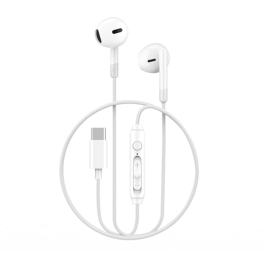 Manos libres USB-C WiWu EB314, blanco