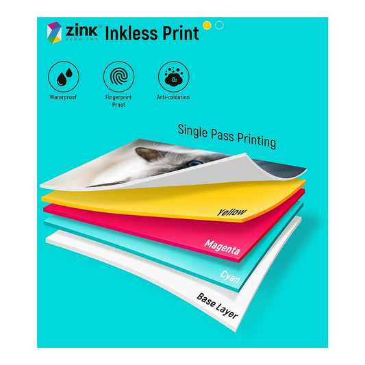 Papel Fotográfico Liene para Impresora Pearl 2x3, Set de 50 unidades