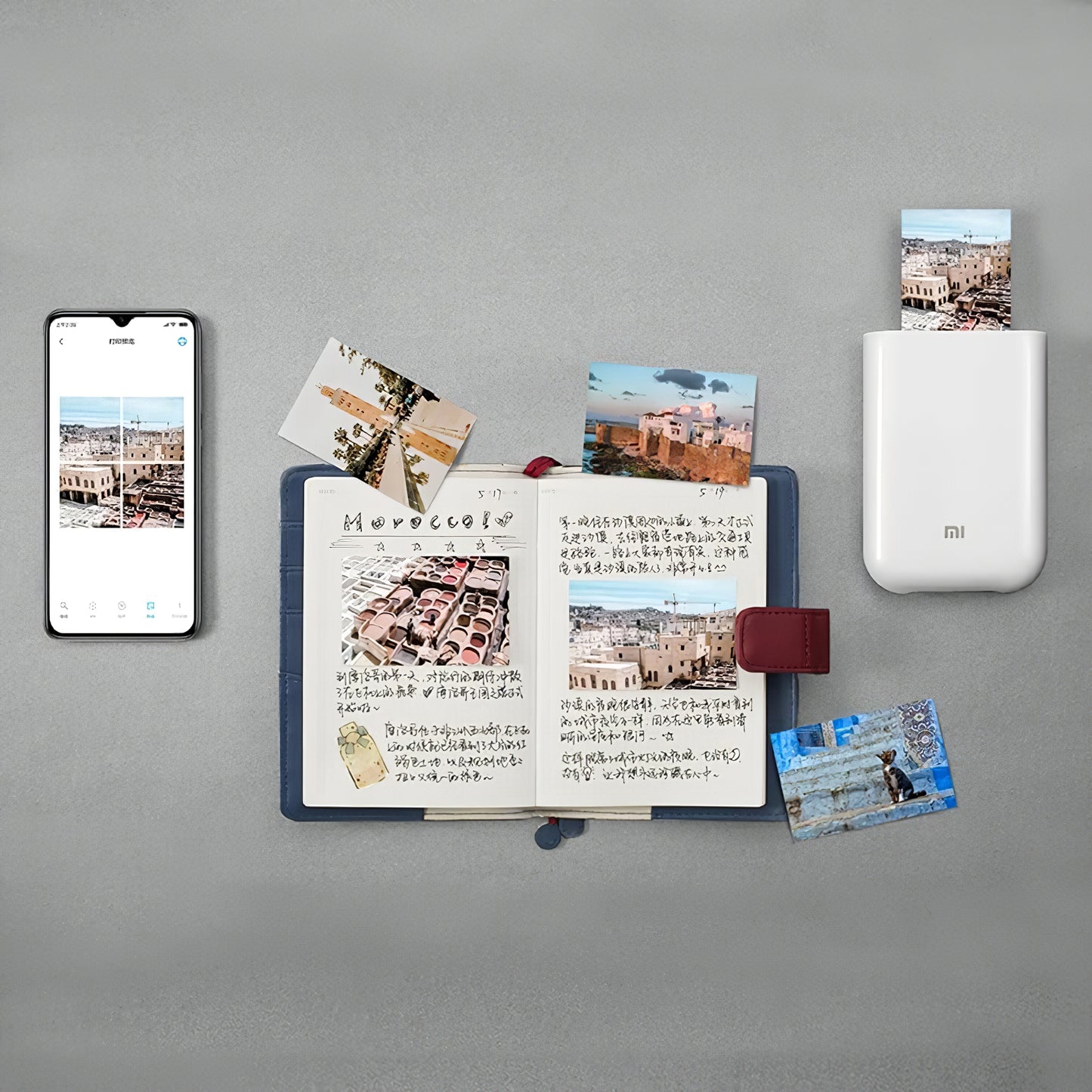 Papel Fotográfico Xiaomi Zink para Mi Portable Photo Printer, Set 20 piezas TEJ4019GL