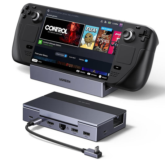 Hub Soporte UGREEN 75126 para Consola Portátil, Gris