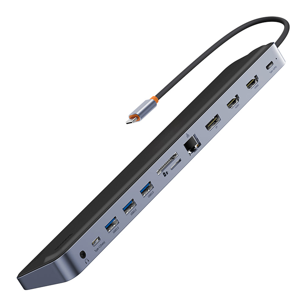 Hub USB-C Baseus EliteJoy Gen2, 11en1, Negro WKSX030213