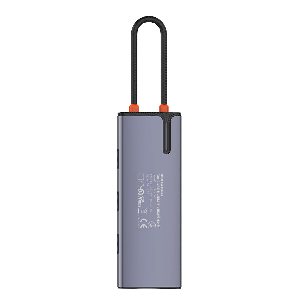 Hub USB-C ColorWay CW-HUB03, 6en1, Plateado