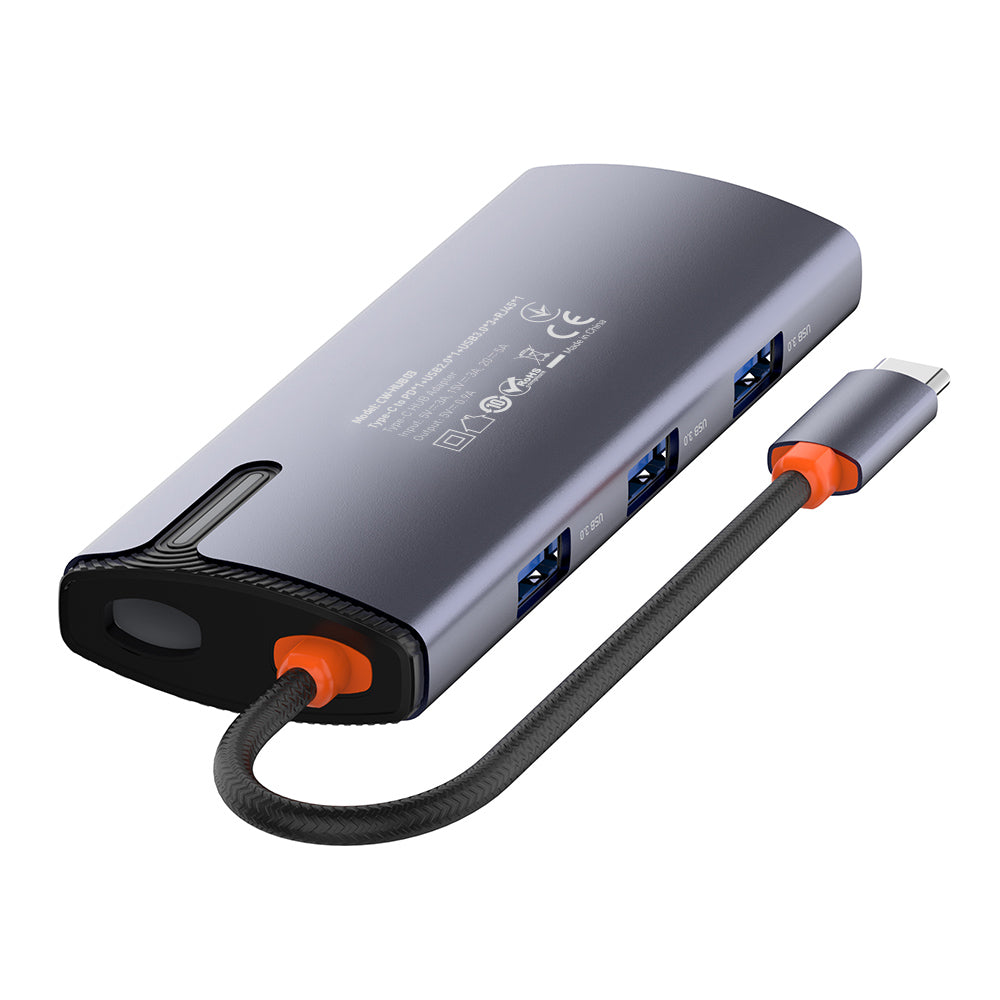 Hub USB-C ColorWay CW-HUB03, 6en1, Plateado