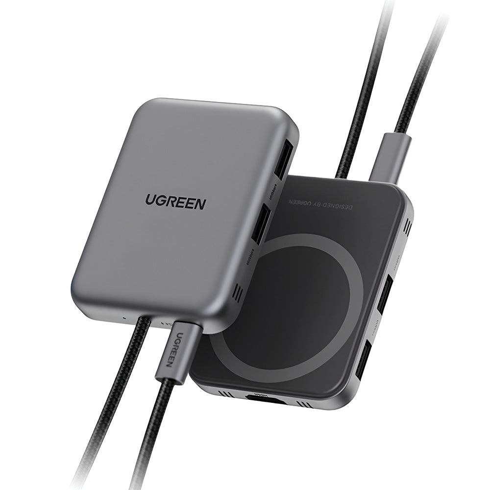 UGREEN CM896 (65759) USB-C Hub, 7in1, Gray