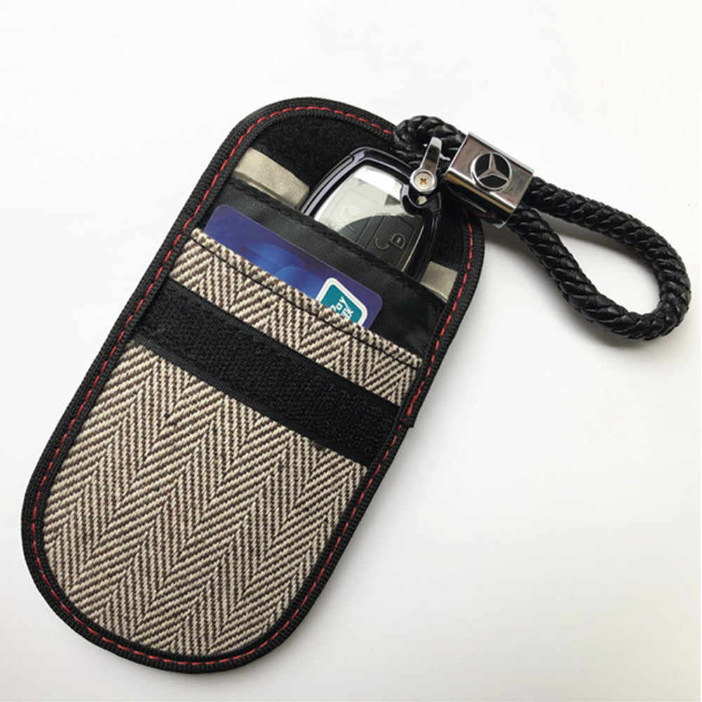 Cartera con Protección RFID Techsuit AF1, Beige