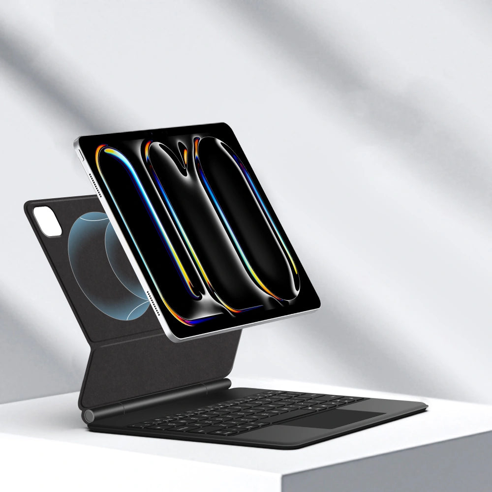Funda con Teclado para Apple iPad Pro 13 (2025) / (2024), Tech-Protect, SmartCase Magnética, Negra