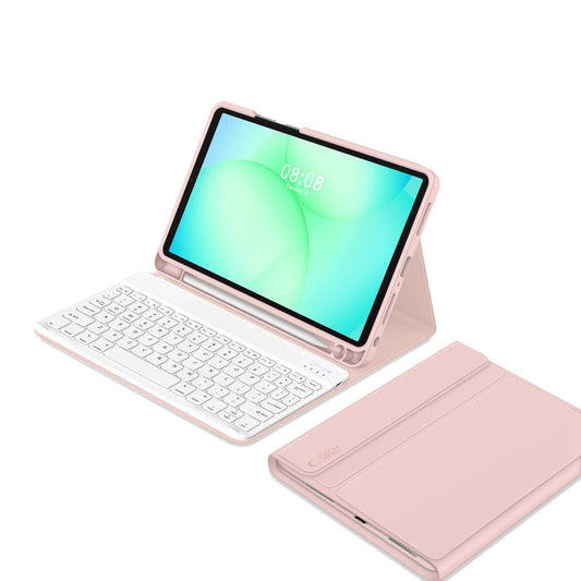 Funda con teclado para Samsung Galaxy Tab A11+ / Tab A9+, Tech-Protect, SC PEN, Rosa