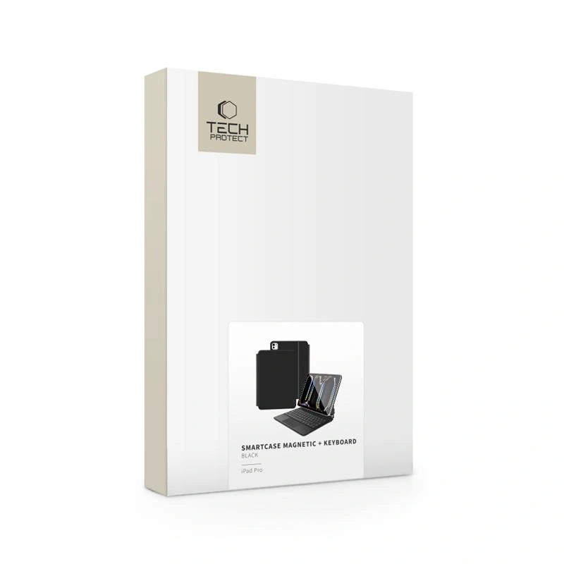 Funda con Teclado para Apple iPad Pro 13 (2025) / (2024), Tech-Protect, SmartCase Magnética, Negra