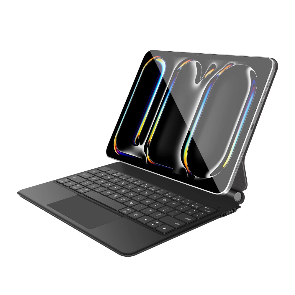 Funda con Teclado para Apple iPad Pro 13 (2025) / (2024), Tech-Protect, SmartCase Magnética, Negra