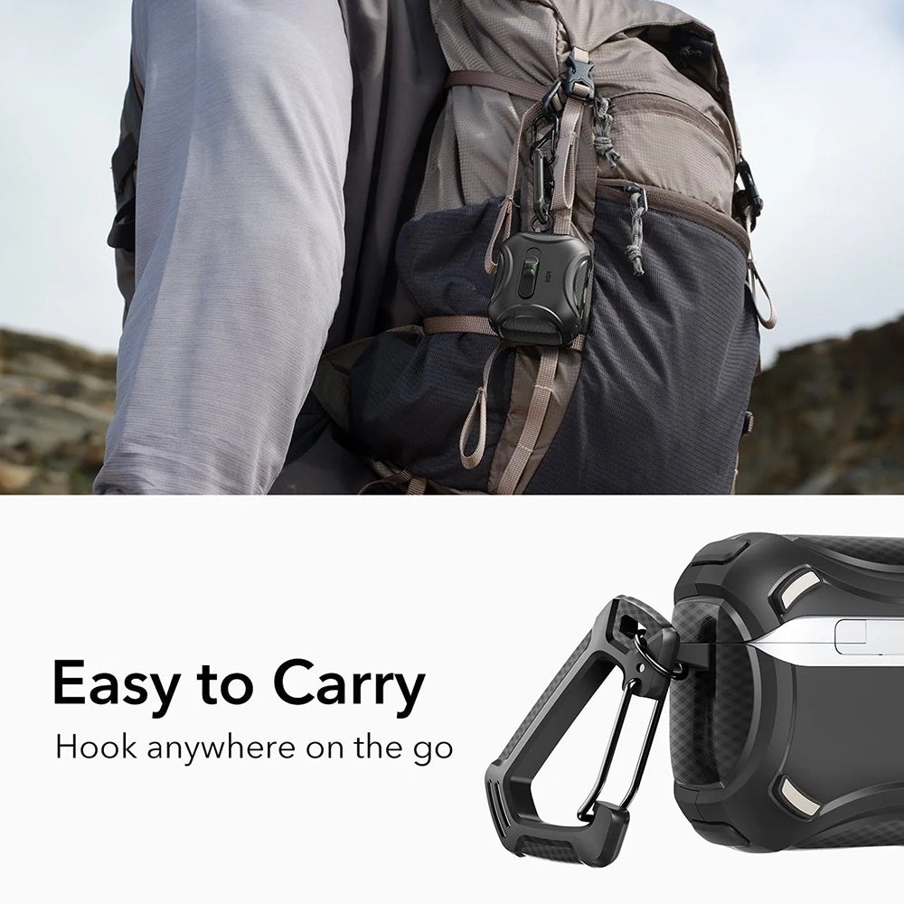 Funda ESR Cyber FlickLock para Apple AirPods Pro 3, Negra