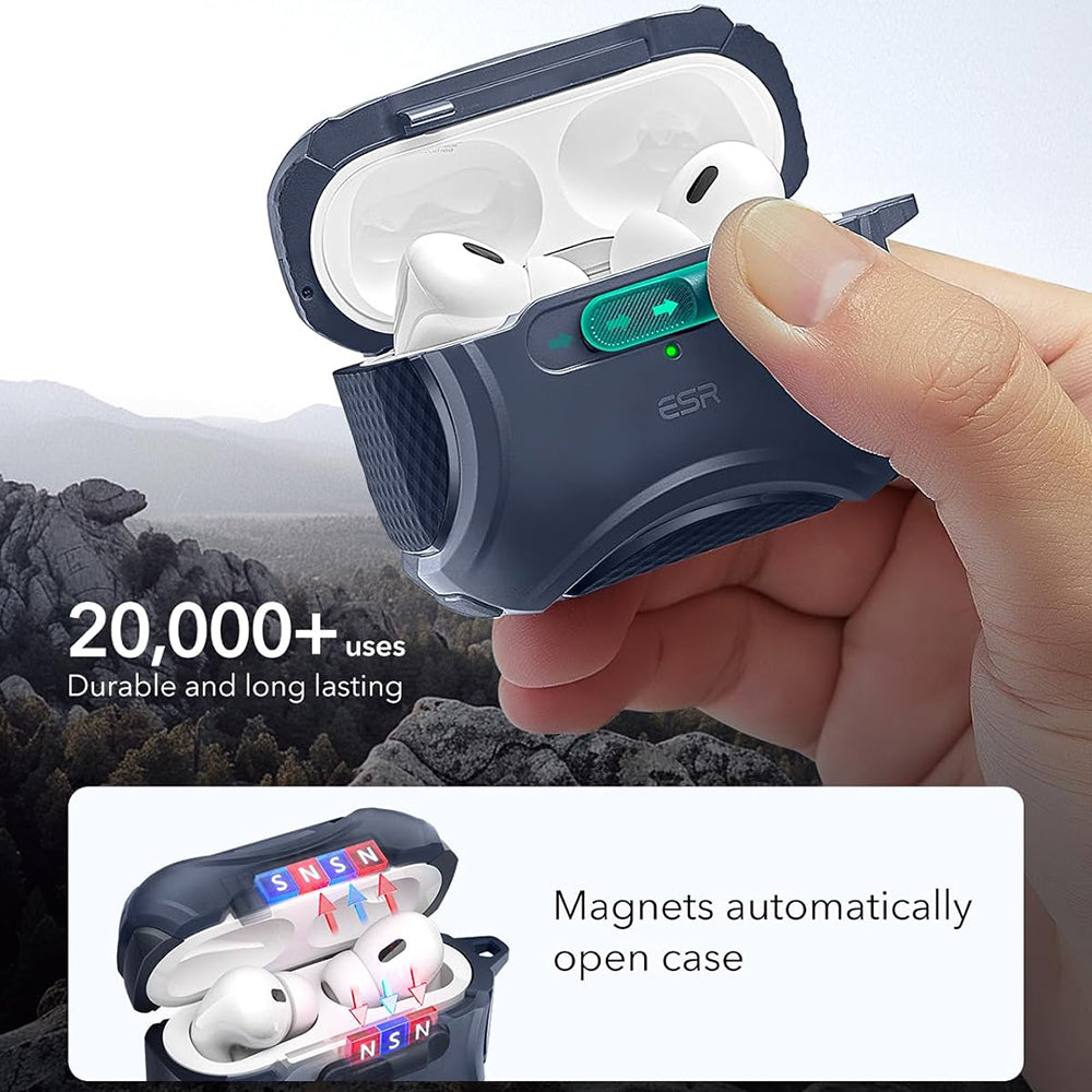 Funda ESR Cyber para Apple AirPods Pro Series, Azul